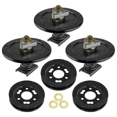 48'' Deck Spindle & Pulley for Toro Z400 Z449 74412 74413 Z450 Z453 Z453 Z Master