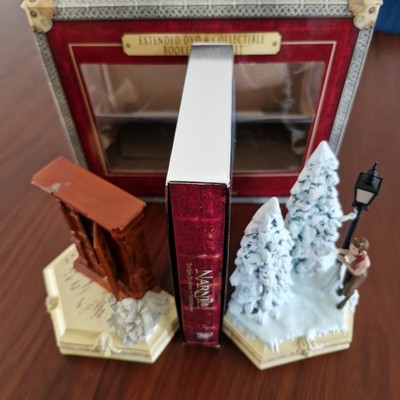 Narnia Löwenhexe Kleiderschrank 4-Disc erweiterte DVD Buchstützen 150k SCHADEN lesen