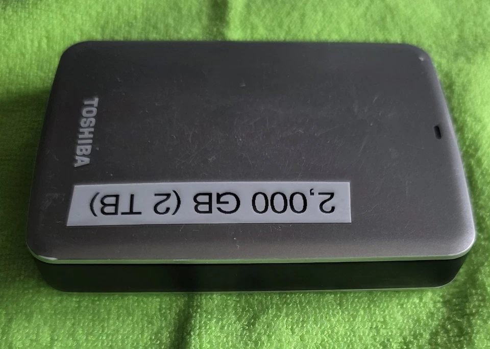 Toshiba 2 TB External Hard Drive - Great Find - WoW - L@@K!! - Image 3 of 4