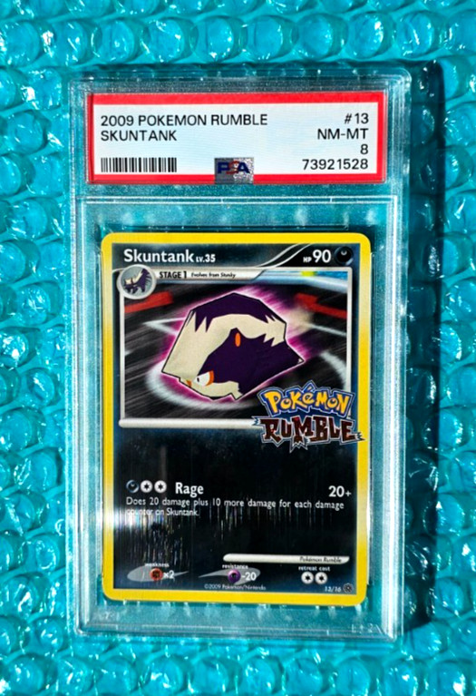 2009 Pokemon Rumble SKUNTANK #13 PSA-8 NM/MT