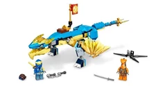LEGO NINJAGO Jay’s Thunder Dragon EVO 71760 - Toy Figure and Viper Snake Set