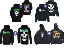 SALE Misfits Hoodie - Misfits Black S-5XL Hoodie Reprint