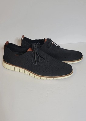 Cole Haan Men's ZERØGRAND Stitchlite Black Wingtip Oxfords - Size 11 M - C27568