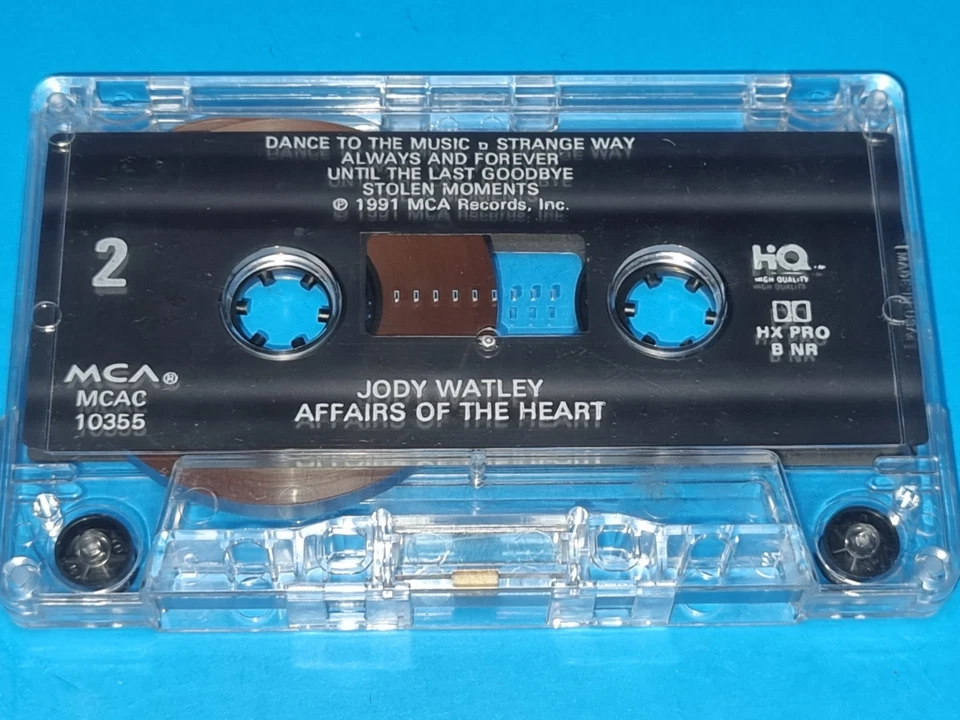 Jody Watley Affairs Of The Heart Audio Cassette Tape VGC 👌  - image 3 of 4