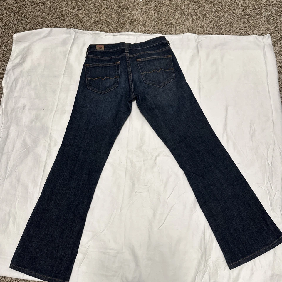 Pantalones de mezclilla Red Engine originales vintage para mujer corte bota acampanado talla 27 Foto 4 de 4