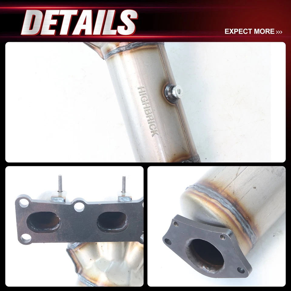 Convertidor catalítico para Jeep Cherokee/Chrysler 200/Renegade 2014-2017 2,4 L EPA Foto 3 de 4