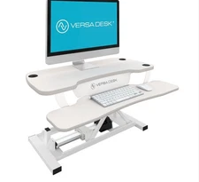 VersaDesk PowerPro 36" Electric Adjustable Standing Desk Converter