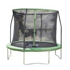 Sportspower 8ft Quad Lok Galvanised Trampoline & Net Enclosure Children Fun Toy