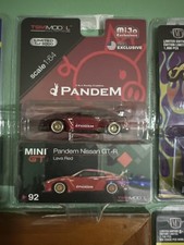MINI GT PANDEM NISSAN GT-R R35 GTR LAVA RED MGT00092 SEALED 1/3000