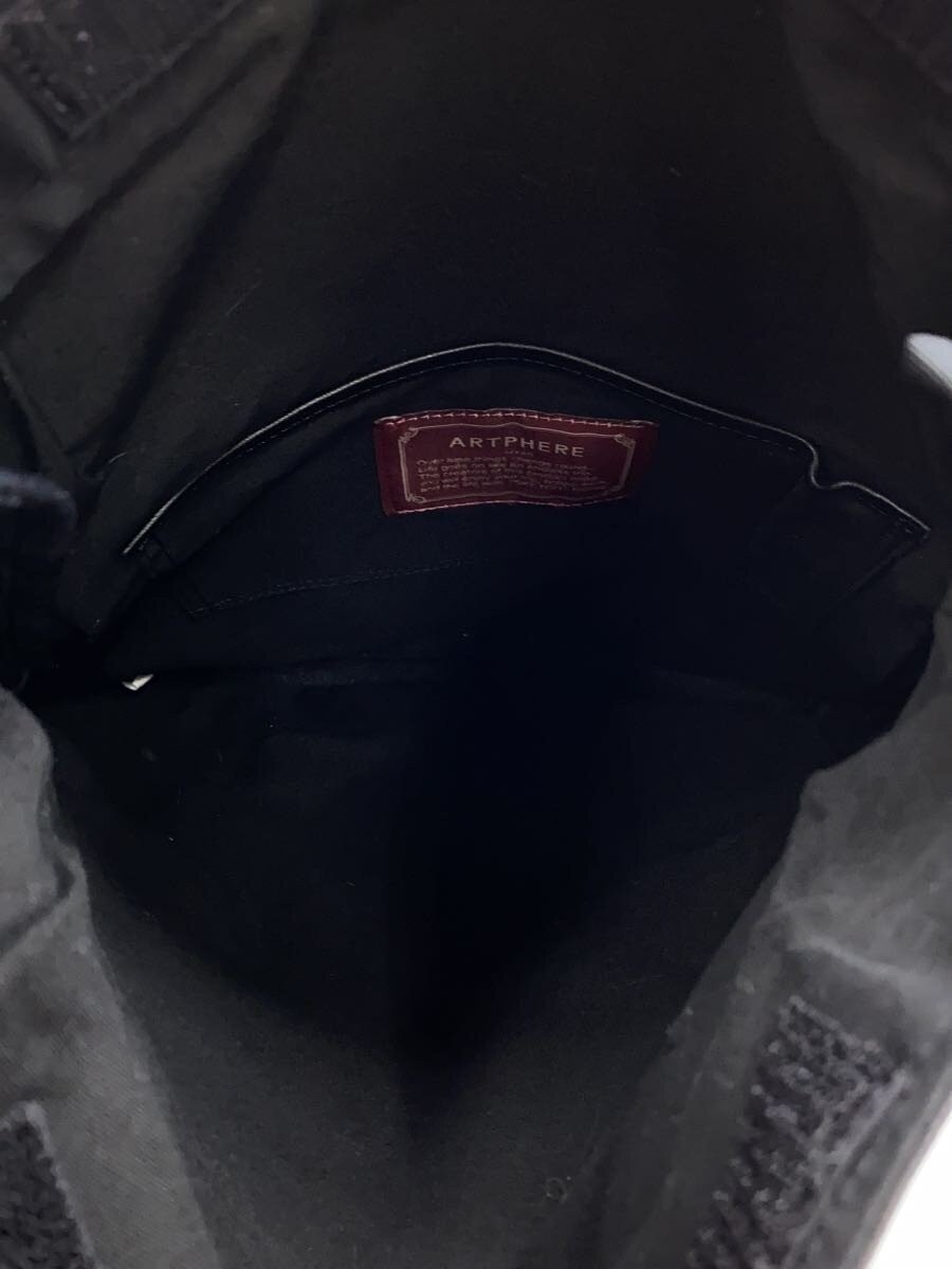 ARTPHERE Backpack PVC Black Solid Color - image 6