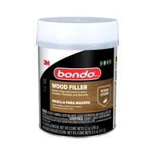 Bondo Wood Filler: Filler 12 ounce, Hardener 0.5 ounce (Salmon)