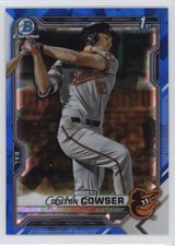 2021 Bowman Chrome Draft Sapphire Edition Colton Cowser #BDC-166 2a9