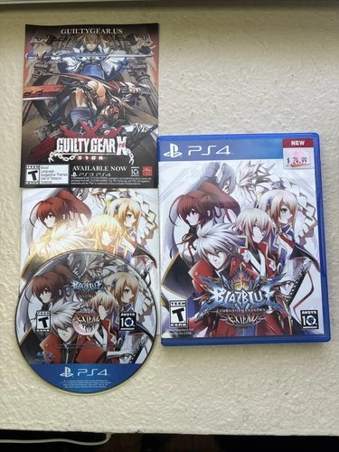 BlazBlue: Chrono Phantasma Extend (Sony PlayStation 4 PS4, 2015) CIB Great Cond!
