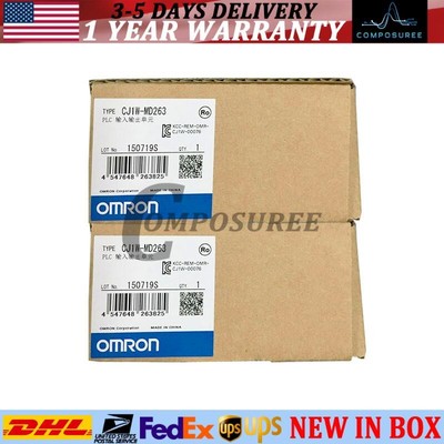 1PC Omron CJ1W-MD263 PLC Module CJ1WMD263 New In Box