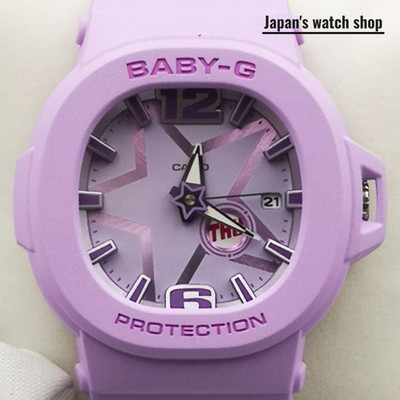 CASIO Baby-G BGA-10D-6AJF Purple Resin Quartz Women's Watch New in Box