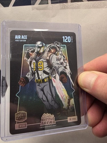2026 Bo Jackson Battle Arena Air Ace `Ace Bailey` RC #BF-254 BattleFoil STEEL