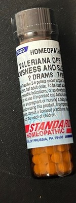 Valeriana Off. 30c Standard Process Homeopathic Remedy 2 Drams