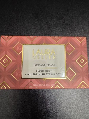 NEW LAURA GELLER Dream Team  BLUSH HOUR 6 Eyeshadows Palette 0.45 OZ.