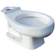 American Standard 3128001.020 Toilet Bowl, 1.28 Gpf, Gravity Fed, Floor Mount,