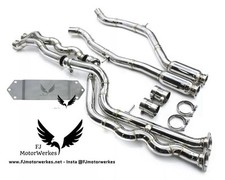 Bmw M3 F80 M4 F82 M4 F83 Equal Length Midpipe Exhaust Resonated - With Brace