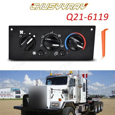Q21-6119 FIT Peterbilt Truck A/C Climate Control Module Panel High Quality