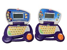 Fisher-Price FUN-2-LEARN Laptop 06 J6665 Educational Tested & Works Signs Of Use