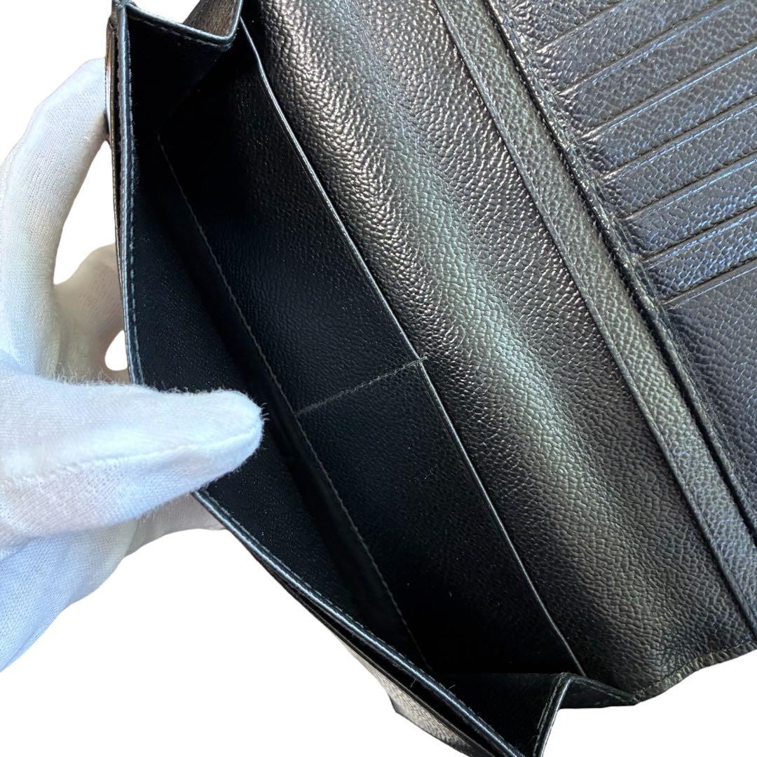 PRADA 2MV015 Saffiano Triangle Logo Continental Bifold Long Wallet Black 3.5x7.5 thumbnail 17