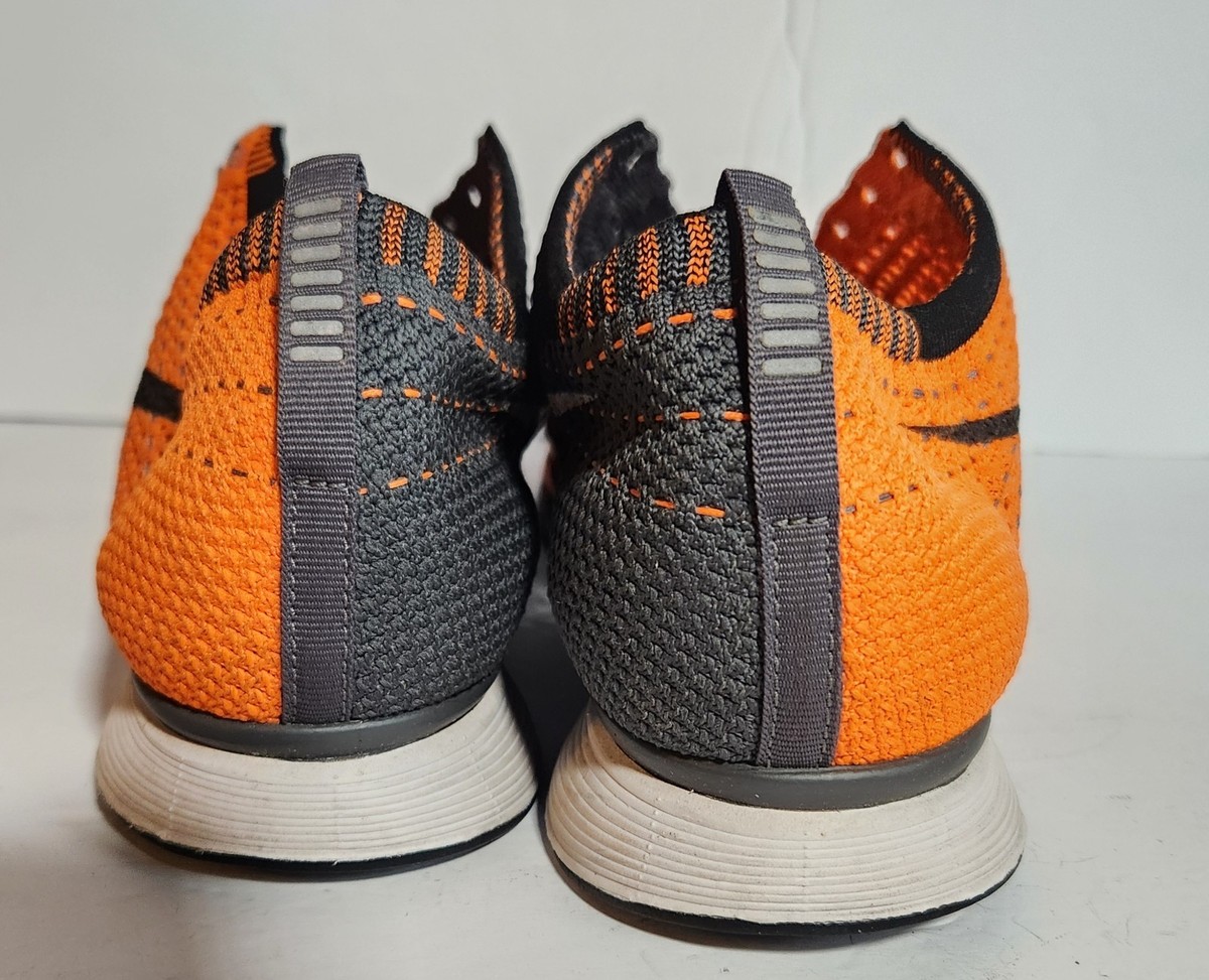 NIKE FLYKNIT RACER TOTAL ORANGE 2012 MENS RUNNING SHOES SIZE 