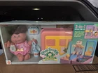 Cabbage Patch Kids Love 'N Go Babyland School Doll Playset Brown Hair Brown Eyes