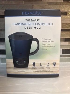 Thermojoe 14Oz. The Smart Temperature Controlled Desk Mug Rechargeable Heated