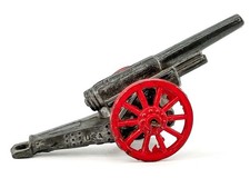 Barclay Manoil Lead Toy Military Cannon Metal Spoke Wheels Dime Store Slush Cast