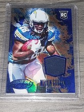 2015 Panini Certified - Scorching Swatches Melvin Gordon  Mirror Blue /99  RC