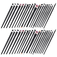 2 Sets Eye Makeup Brush Shadow Brushes for Eyeshadow Smudge Applicator