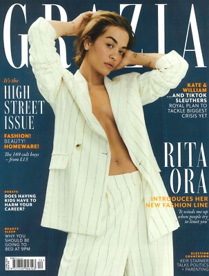 UK Grazia Magazine: Rita Ora, Princess Kate, Lily Allen, Chris Martin, 1.4.24