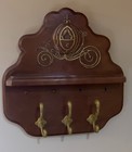Royal Rooms Port Orleans Resort Original Disney Prop ~ Coat Rack Cinderella
