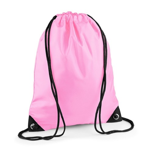 Water Resistant Gym Sack Swim Shoe PE Kit Bag - Picture 20 of 28