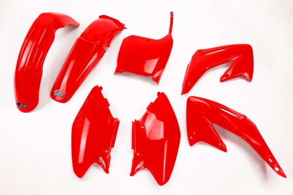 Kunststoff Verkleidung Kit Honda CR 125 / 250 2002 - 2003 Rot Ufo Plast-image