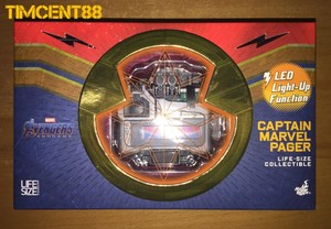 captain marvel pager hot toys