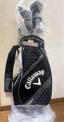 #ad CALLAWAY SOLAIRE ladies#x27; Black Club Set with Caddy Bag 8pc 2018 model Express $739.49