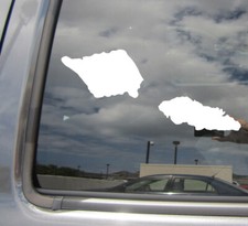 Samoa Islands Country Car Truck Bumper Window Vinyl Decal Sticker 07243