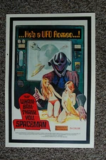 Wham Bam Thank You Spaceman Lobby Card Movie Poster Jay Rasumny