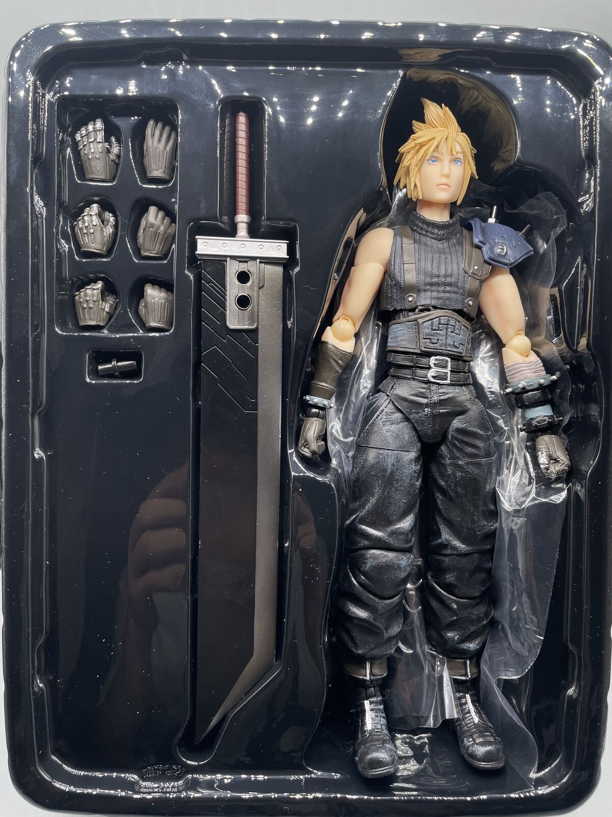 Final Fantasy ファイナルファンタジー VII Play Arts Cloud Strife No.1 フィギュア  ダイキャスト