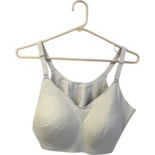 Victorias Secret VSX Sport Bra 2XL Back Comfort Pullover Yoga Workout Gym White