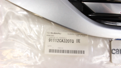 STI GENUINE SUBARU BRZ FRONT RIGHT & LEFT SET SIDE FENDER SILVER