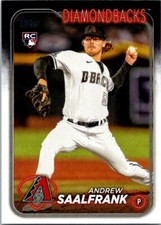 2024 Topps Series 2 Andrew Saalfrank Rookie Arizona Diamondbacks