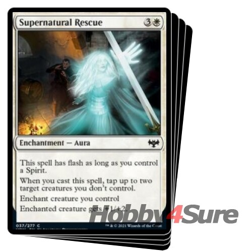 Supernatural Rescue X4 M/NM Magic: The Gathering MTG Innistrad: Crimson ...
