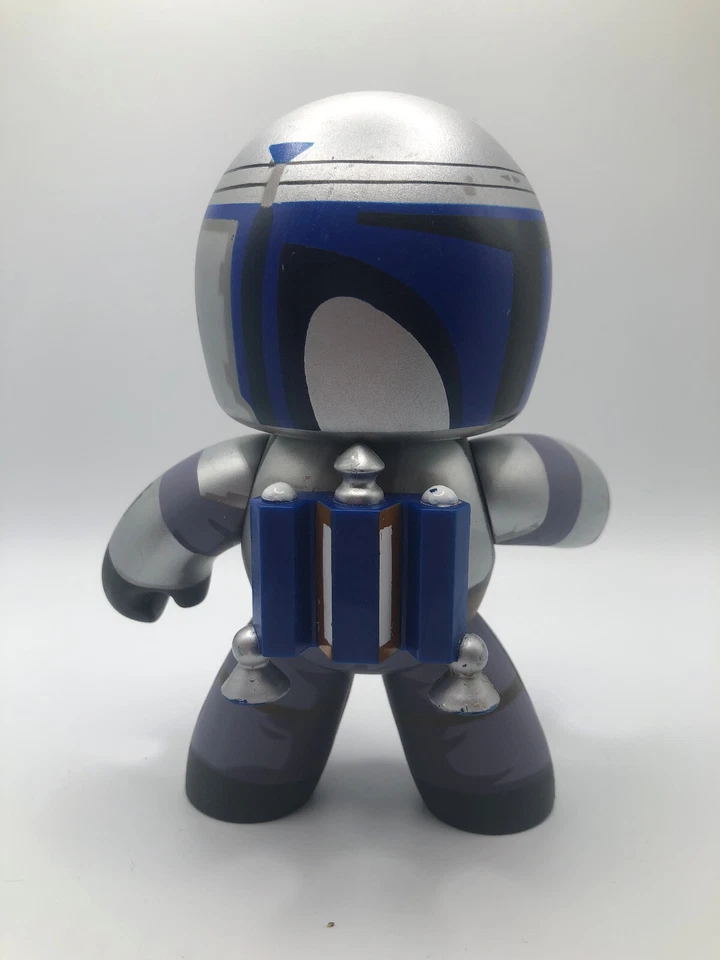 Figura de acción Star Wars Jango Fett - Mighty Muggs 2008 Hasbro 6" War Foto 3 de 4