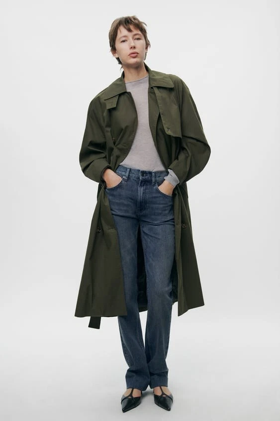 Water resistant trench coat clearance zara