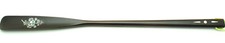 New Long Handle Shoe Horn Dark Mahogany Solid Wood with Natural SeaShell Inlaid