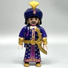 Playmobil Magician Wizard Sorcerer Genie Ninja Lamp Male Adult Figure 5295  VTG